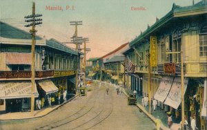 Manila, P.I. Escolta, c1912 da Unbekannt
