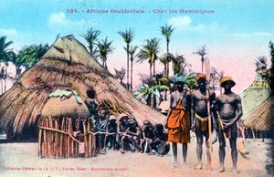 Villaggio di Mankaigne, Africa occidentale da Unbekannt