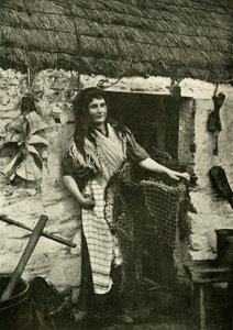 Figlia del pescatore di Manx, 1901 da Unbekannt