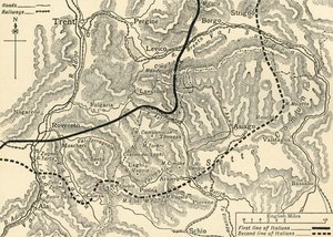Mappa che illustra l