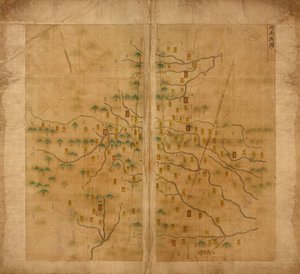 Mappa di Henan da Unbekannt