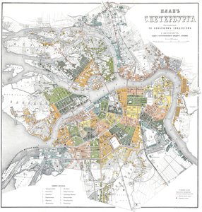 Mappa di Petersburg