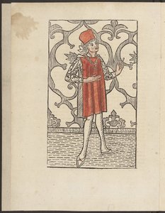 Marco Polo. Da: Reise in das gelobte Land di Hans Tucher, 1484 da Unbekannt