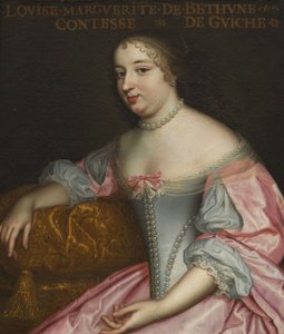 Marguerite Louise Suzanne de Béthune 1643-1726, Contessa di Guiche, Duchessa di Lude