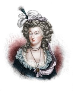 Maria Antonietta, regina consorte di Luigi XVI di Francia, 1843