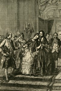 Maria Antonietta che si Congeda dalla Madre, 1770, 1890