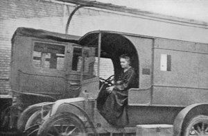 Marie Curie, fisica francese di origine polacca, alla guida di un