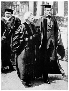 Marie Curie, fisica franco-polacca, 1921 da Unbekannt