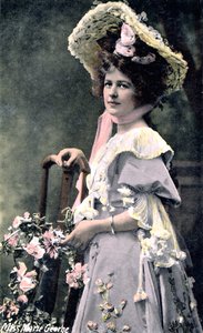 Marie George, attrice americana, inizio XX secolo