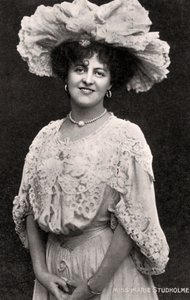Marie Studholme 1875-1930, attrice inglese, XX secolo