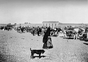 Giorno di mercato a Chillan, 1911