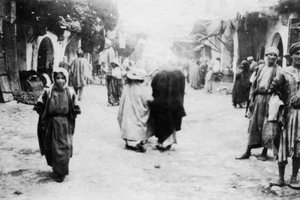 Mercato, Mosul, Mesopotamia, 1918