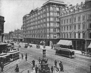 Market Street, San Francisco, California, USA, c1900 da Unbekannt