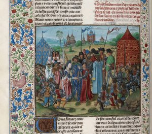 Matrimonio di Isabella di Valois e Riccardo II da Unbekannt