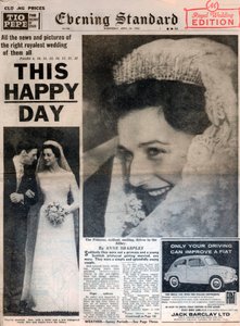 Matrimonio della principessa Alexandra e Angus Ogilvy, 24 aprile 1963 da Unbekannt