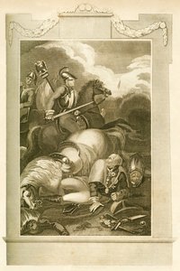 Maresciallo Blucher alla battaglia di Ligny, 16 giugno 1815, 1816 da Unbekannt
