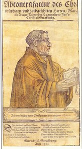 Martin Bucer 1491-1551 da Unbekannt