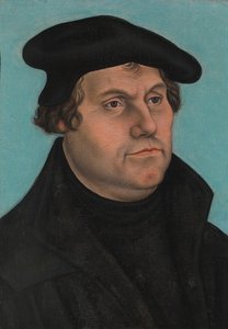 Martin Lutero 1483-1546, probabilmente 1532 da Unbekannt
