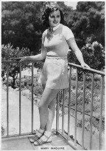 Mary Maguire, attrice australiana, c1936-c1939