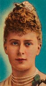 Mary di Teck prima del matrimonio con il Duca di York da Unbekannt