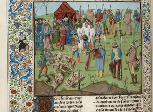 Massacro dei cristiani dopo la battaglia di Nicopoli da Unbekannt