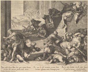 Massacro degli Innocenti, copia ridotta e invertita dopo Aegidius Sadeler da Unbekannt