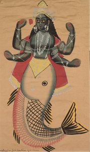 Matsya, Pesce Avatara di Vishnu, 1800s