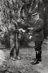 Maurice Maeterlinck, drammaturgo, poeta e saggista belga, 1915 da Unbekannt