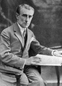 Maurice Ravel, compositore francese, 1931