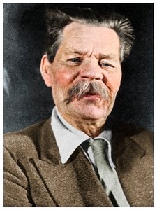 Maxim Gorky, autore russo, c1930