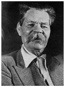 Maxim Gorky, autore russo da Unbekannt