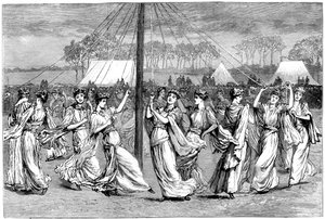 Festività del Primo Maggio, 1891 da Unbekannt