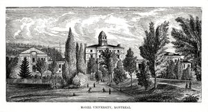 Università McGill, Montreal, Canada, XIX secolo da Unbekannt