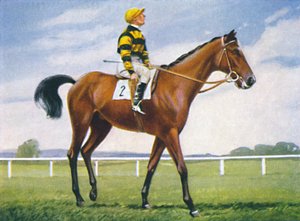 Meadow, fantino: T. Weston, 1939 da Unbekannt