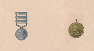Medaglie per battaglie in India, c1911