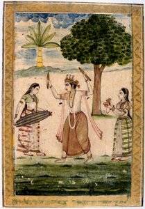 Megha Raga stagione delle piogge, XIX secolo