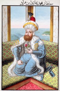 Mehmed II, imperatore ottomano, 1808 da Unbekannt