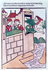 Melusina vola via, 1478 da Unbekannt