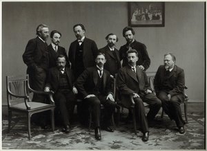 Membri del gruppo letterario Sreda