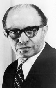 Menachem Begin 1913-1992, statista israeliano nato in Polonia, 1978 da Unbekannt