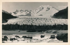 Ghiacciaio Mendenhall vicino a Juneau, Alaska, c. 1940 da Unbekannt