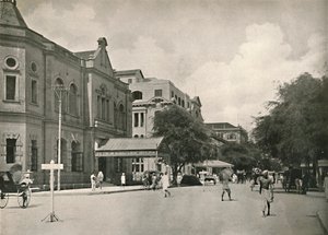 Via dei Mercanti, Rangoon, 1900 da Unbekannt