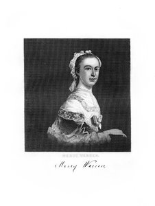 Mercy Warren, patriota e scrittrice americana, 1872 da Unbekannt