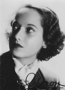 Merle Oberon, attrice britannica, c. 1930s da Unbekannt