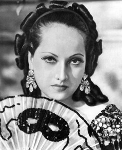 Merle Oberon, attrice cinematografica britannica, 1934-1935 da Unbekannt