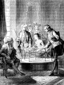 La vasca di Mesmer, c. 1870 da Unbekannt