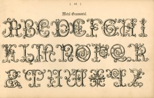Ornamento metallico, 1862 da Unbekannt