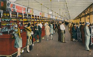 Mexicali Beer Hall, il bar più lungo del mondo, c1939 da Unbekannt