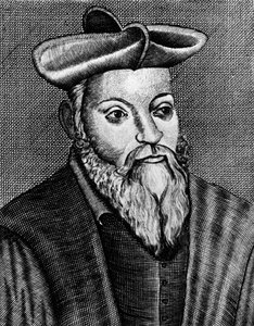 Michel Nostradamus, medico e astrologo francese da Unbekannt