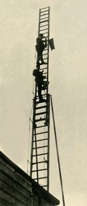 Osservatori militari sulla ferrovia, Prima Guerra Mondiale, 1914, c1920 da Unbekannt